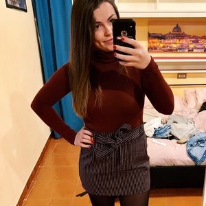 FREE PEOPLE turtle neck bodysuit